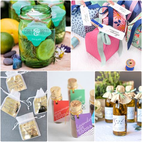 30 DIY Wedding Favors That Your Guests Will Love