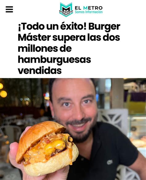 Tulio Recomienda On Twitter Todo Un Xito Burgermaster Supera Las