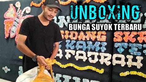 UNBOXING BUNGA SUYOK TERBARU DAN BOCORAN LIST HARGA YouTube