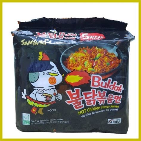 SAMYANG Buldak Hot Spicy Chicken Flavor Stir Fried Ramen Noodles PACK Oz G Shopee