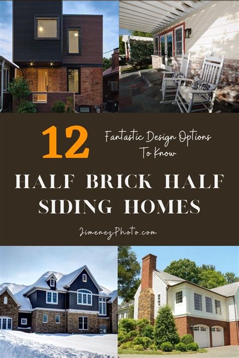 Half Brick Half Siding Homes All The 12 Fantastic Design Options To