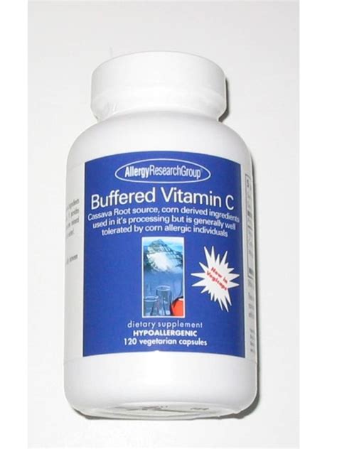 Allergy Research Group Buffered Vitamin C Vegetarian Capsules