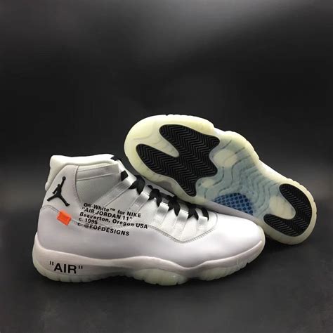 Air Jordan 11 Off-White | Custom jordan shoes, Air jordans, Jordan 11