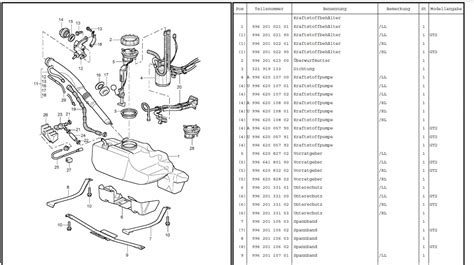 Tt Benzinpumpe Porsche Pff