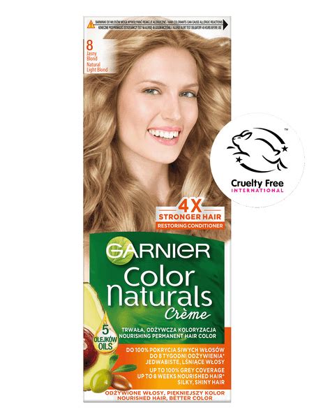 Garnier Créme Color Naturals Hair dye 8 Light Blond - online shop ...