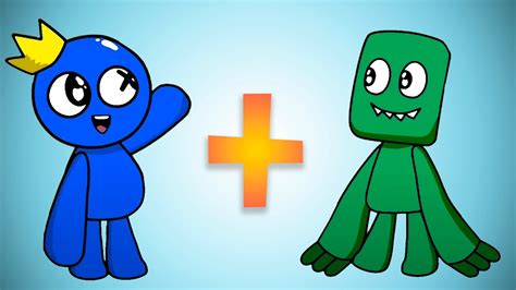 Blue Green Roblox Rainbow Friends Animation YouTube