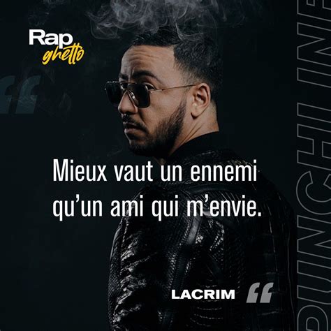 Lacrim Rap Fr Rap Francais Punchline Citation Rappeur Ninho