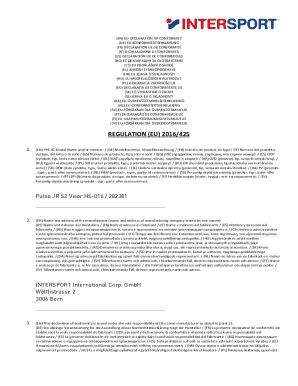 Fillable Online EN EU DECLARATION OF CONFORMITY Fax Email Print