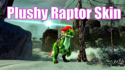 Gw Plushy Raptor Skin Guild Wars Youtube