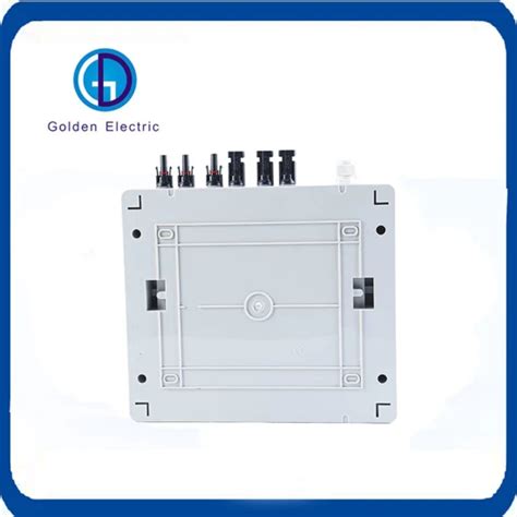 Pv41 Solar Pv Array Combiner Box 4 In 1 Out 4 Strings 15a 1000v Dc Solar Junction Box For Solar