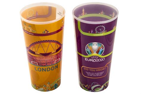 1 Pint 600 Ml Re Usable Cups Full Colour Branded Cups