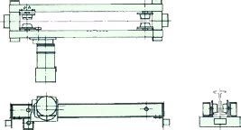 Crane Saddle With Creep Speed Hitachi Industrial Components Equipment