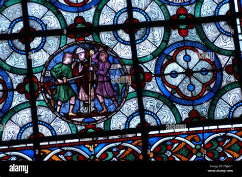 Assassinat De Thomas Becket Cit M Di Vale Vitrail Dans La Cath Drale