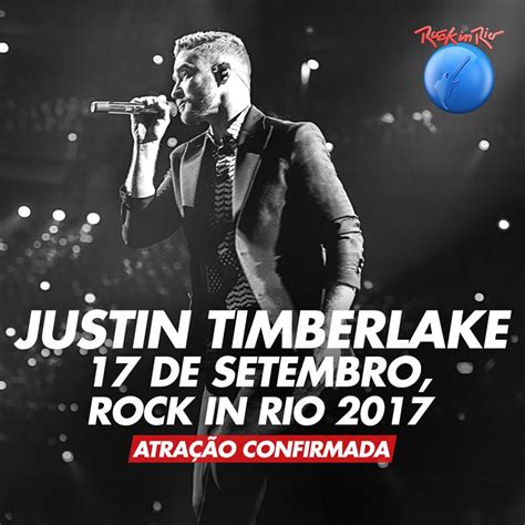 Justin Timberlake Confirmado Como Headliner Do Rock In Rio