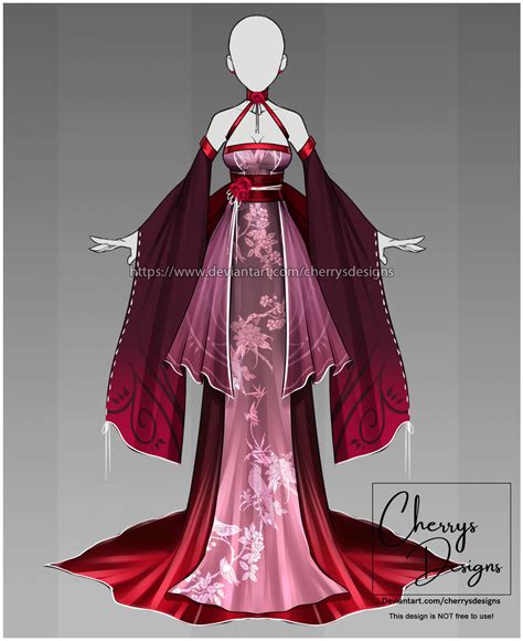 Closed 24h Auction Outfit Adopt 1589 By Cherrysdesigns On Deviantart