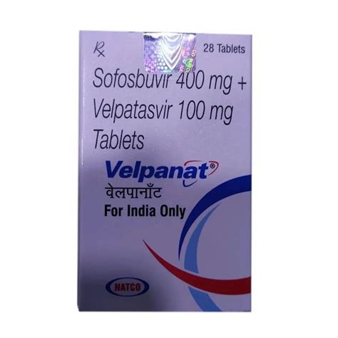 Velpanat Sofosbuvir Velpatasvir Mg Tablet At Rs Box New