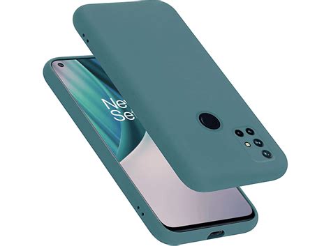 Cadorabo H Lle Im Liquid Silicone Case Style Backcover Oneplus Nord