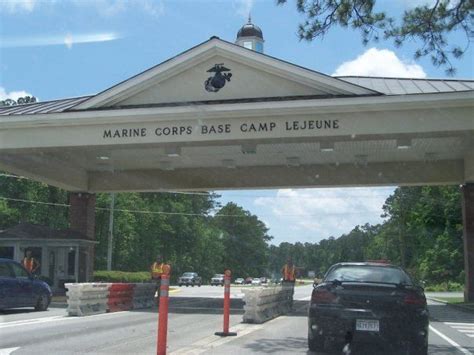 Camp Lejeune Marine Base in North Carolina