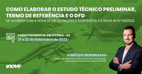 Como Elaborar O Estudo T Cnico Preliminar Termo De Refer Ncia E O Dfd