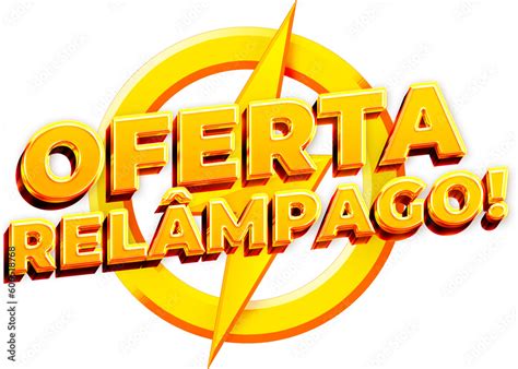 Ofertas Rel Mpago Social Media Png Dourado Oferta Sem Fundo