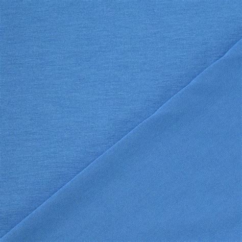 Tissu Jersey Viscose Bleu Bleuet Tissus Hemmers