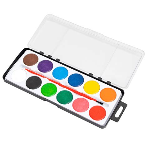 Aquarela Pincel Cores Importados Lili