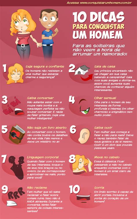 10 Dicas Para Conquistar Um Homem