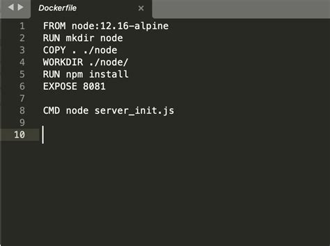 How To Create A Dockerfile In Node Js Geeksforgeeks