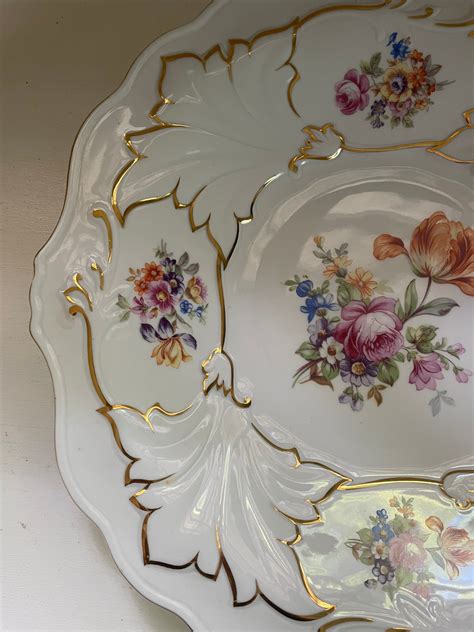 Weimar Thuringer Handarbeit Serving Platter Etsy