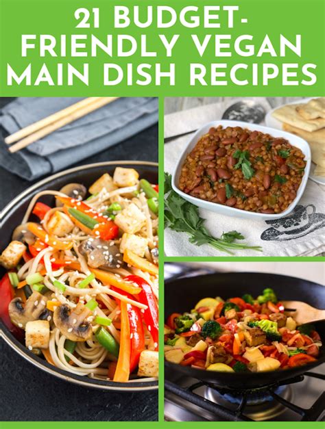 Bountiful Budget Vegan Main Dish Recipes The Vegan Atlas