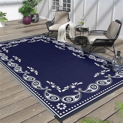 Genimo Outdoor Rug X Waterproof For Patio Clearance Reversible