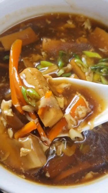 Easy Hot Sour Soup Recipe