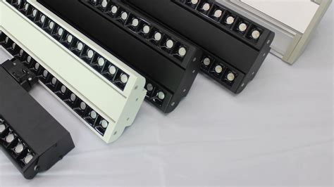 Two Adjustable Linear Light Bars 40w Linkable Linear Panel Light 5000k