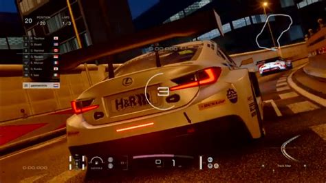 Gran Turismo Sport Tokyo Expressway Wet Night Race Gameplay