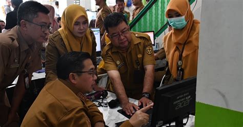 Wali Kota Banjarmasin Laksanakan Sidak Terpadu Pasca Libur Panjang