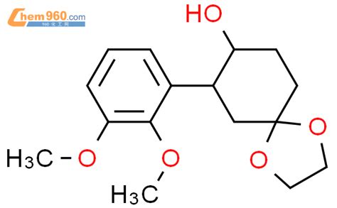 91712 89 9 1 4 Dioxaspiro 4 5 decan 8 ol 7 2 3 dimethoxyphenyl 化学式