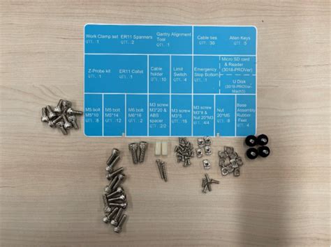 [replacement] Screws Kit For3018 Prover Mach3