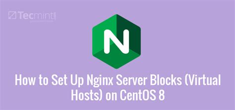 Comment Configurer Des Blocs De Serveurs Nginx H Tes Virtuels Sur