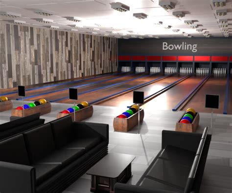 ArtStation - Bowling Alley | Game Assets