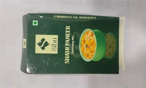 Bleached Kraft Paperboard Green Masala Packaging Box At Rs Piece In