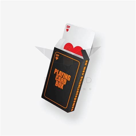 Playing Card Boxes Custom Printed Playing Card Packaging