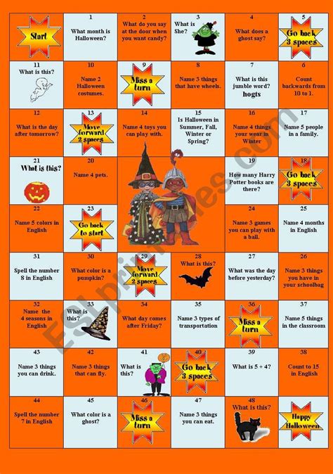 Halloween Board Games For Kids