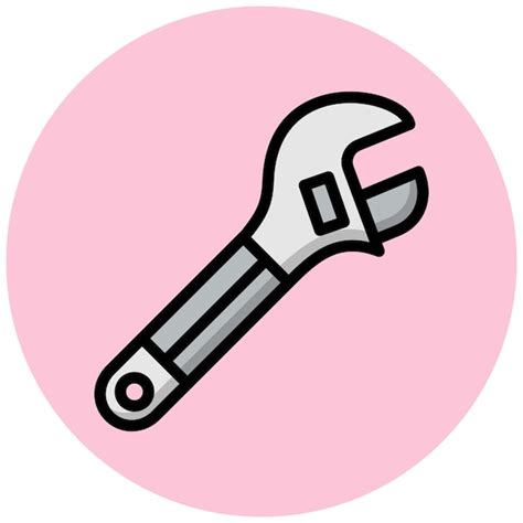 Premium Vector Wrench Vector Icon Design Illustration