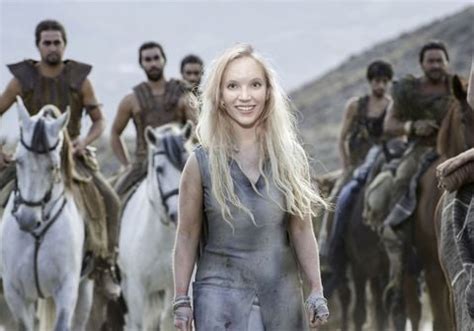 Tamzin Merchant as Daenerys. She was in the original pilot but was ...