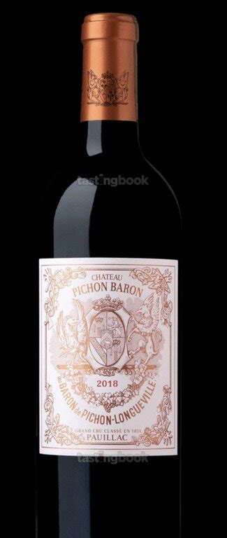 Château Pichon Longueville Baron 2018 Château Pichon Longueville Baron