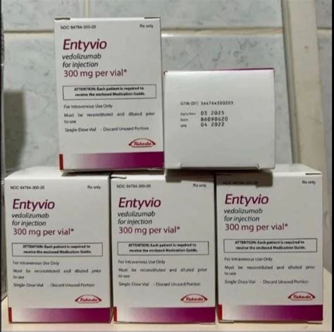 Entyvio Vedolizumab Injection 300mg Worldwide Delivery At Rs 56000 Vial In Hyderabad