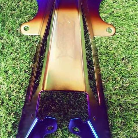 Y Zr Rear Fender Bracket Titanium King Drag Shopee Malaysia