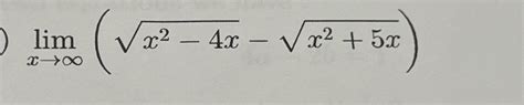 Solved Limx→∞x2 4x2 X25x2