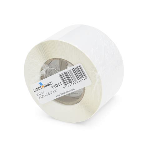 X High Gloss Label Rolls Labels Per Roll Inch Core Inch