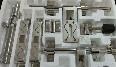 Stainless Steel White Metal Door Kit At Rs Kit In Ahmedabad Id